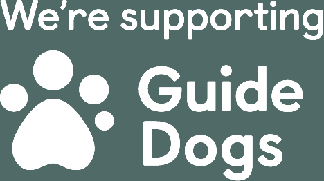 We're supporting guide dogs